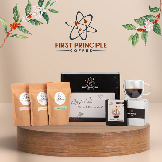 First Principle Coffee Gift Set - 3*70 gms.